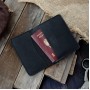 Кожаный кошелек "Брюгге" для паспорта