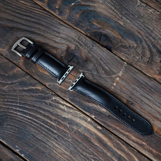 Кожаный ремешок для часов apple watch "Липецк"