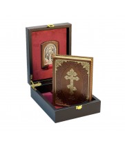 Святое Евангелие с иконой. Подарочный набор