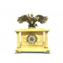 Часы-сейф из мрамора с двуглавым  орлом 