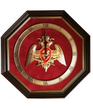 Настенные часы "Эмблема Национальной Гвардии"