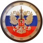 Настенные часы "Карта России" в подарочной упаковке