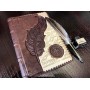 Ежедневник А5 «Царская печать». Цвет коричневый