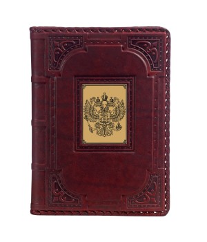 Ежедневник А5 «Герб-1» с сублимированной накладкой Ежедневник А5 «Герб-1» с сублимированной накладкой