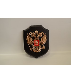Герб России на щите