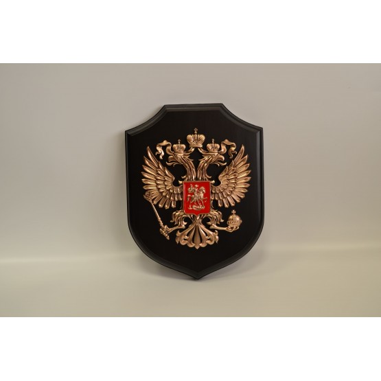 Герб России на щите