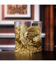 Бокал для ВИСКИ ручная работа Львы в подарочной упаковке