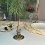 Подсвечник металлический средний Дракон в транспортной коробке
