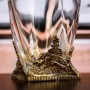 Бокал для ВИСКИ ручная работа охота на кабана в подарочной упаковке