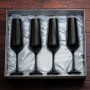 Набор из 4 бокалов для шампанского "Sandra-2" в подарочной коробке