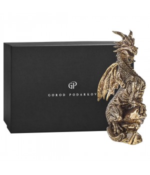 Статуэтка "Дракон большой", в черной подарочной упаковке Статуэтка "Дракон большой", в черной подарочной упаковке