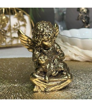 Статуэтка Ангел с котом в транспортной коробке Статуэтка Ангел с котом в транспортной коробке