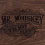 Набор из 2х бокалов для виски Квадро с накладкой "Близнецы", упаковка Mr Whiskey,