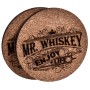 Набор из 2х бокалов для виски Квадро с накладкой "Рак", упаковка Mr Whiskey, 8 камней, щипцы, 2 костера