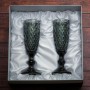 Набор из 2 бокалов для шампанского "Пина-1" в подарочной коробке