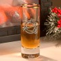Набор из 12-ти стопок для водки Сиде с накладками знаки Зодиака (Водолей, Рыбы, Овен, Телец, Близнецы, Рак, Лев, Дева, Весы, Скорпион, Стрелец, Козерог) в черной подарочной коробке