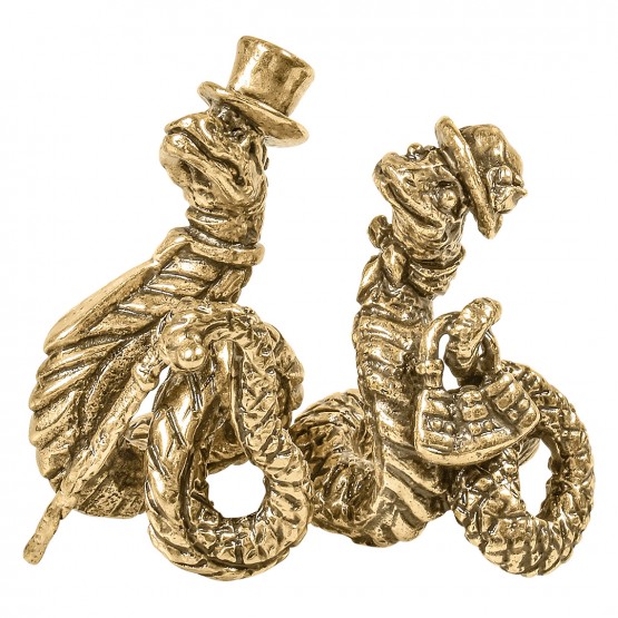 Набор 2 статуэтки "Мистер/Мисс Твистер" , в пакете/блистере.