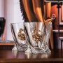Набор 2 бокала для виски с накладкой "Скорпион", в шкатулке Mr Whiskey
