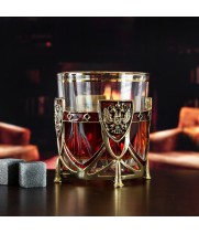 Бокал для виски Россия в подарочной коробке