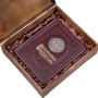 Родословная книга "Гербовая" в деревянной шкатулке с гравировкой