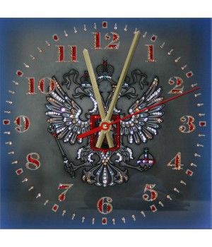 Часы "Герб РФ" Swarovski