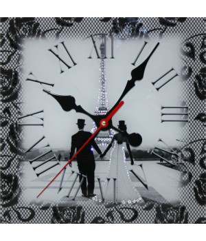 Часы "Свадебный Париж" Swarovski