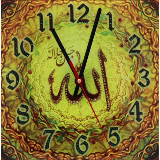 Часы "Аллах" солнечный Swarovski