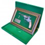 Панно с пистолетом "Наган" в подарочной коробке