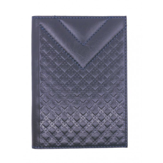 *Обложка для автодокументов «City». Цвет синий