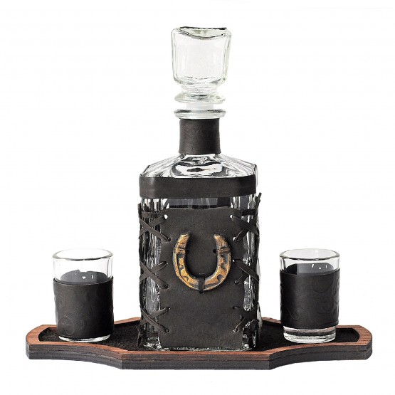 Графин декоративный «На удачу!». Цвет коричневый Графин декоративный «На удачу!». Цвет коричневый