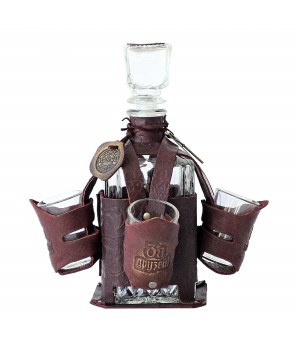 Графин декоративный «Давай за...». Цвет коричневый Графин декоративный «Давай за...». Цвет коричневый