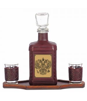 Графин «Герб-1» с сублимированной накладкой Графин «Герб-1» с сублимированной накладкой