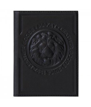 Обложка на паспорт «Royal». Цвет черный