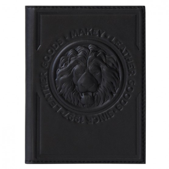 Обложка на паспорт «Royal». Цвет черный