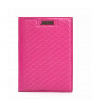 Обложка на паспорт «Fleur». Цвет розовый
