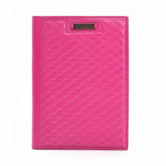 Обложка на паспорт «Fleur». Цвет розовый