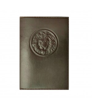 Обложка для паспорта с карманами «Royal». Цвет коричневый