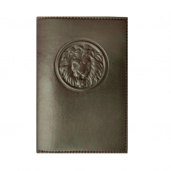 Обложка для паспорта с карманами «Royal». Цвет коричневый