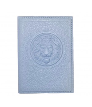 Обложка на паспорт «Royal». Цвет голубой