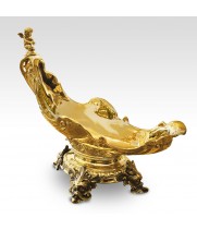 Ваза "Ладья" (с ангелочком, на ножках)