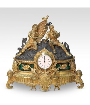 Часы "Гладиаторы" (с камнем)