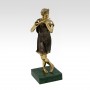 Скульптура "Мальчик с флейтой" (на камне)