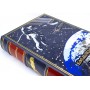 Космонавтика подарочная книга в кожаном переплете