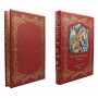 Русские народные сказки, подарочная книга в кожаном переплете