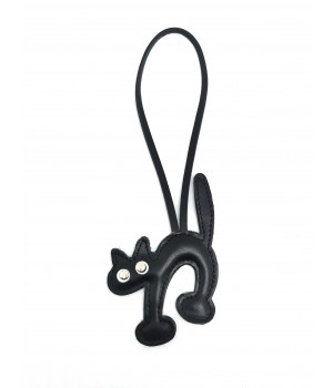 Брелок для сумки «Кошка». Цвет черный Брелок для сумки «Кошка». Цвет черный