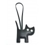 Брелок для сумки "Кошка-2". Цвет черный