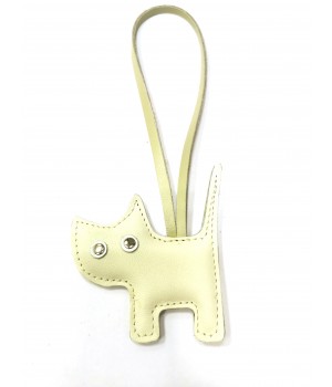 Брелок для сумки "Кошка-2". Цвет молочный Брелок для сумки "Кошка-2". Цвет молочный