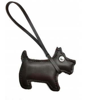Брелок для сумки «Терьер». Цвет коричневый Брелок для сумки «Терьер». Цвет коричневый