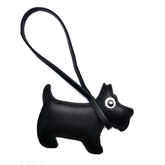 Брелок для сумки «Терьер». Цвет черный