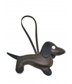 Брелок для сумки «Такса». Цвет коричневый Брелок для сумки «Такса». Цвет коричневый